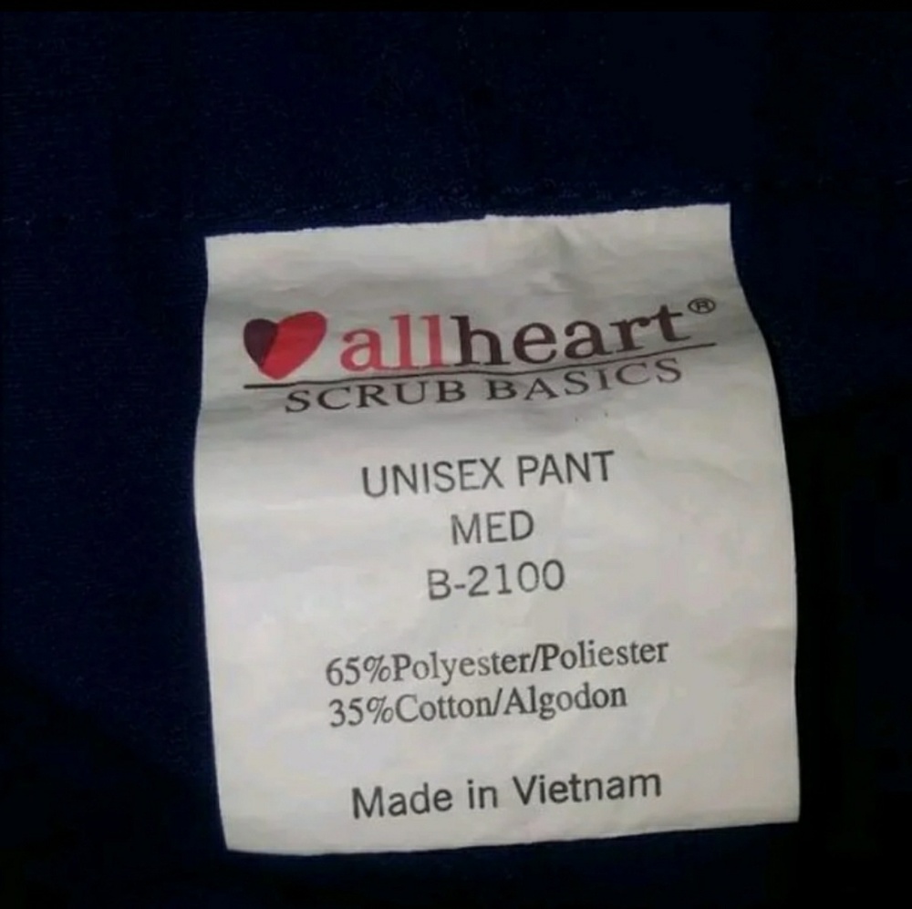 Allheart Scrub Pants Size M - Picture 5 of 5